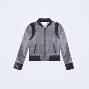 B44 The Mighty Company The Avignon Jacket in Black Size XS Color Black Silver